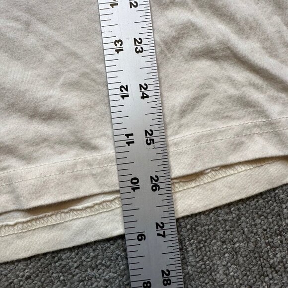 Akomplice Streetwear Long Sleeve T-Shirt in Cream / Floral Size Mens Large - Picture 4 of 6